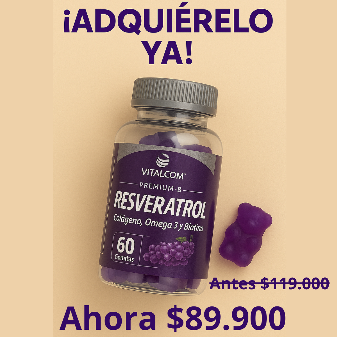 RESVERATROL +60 GOMITAS -