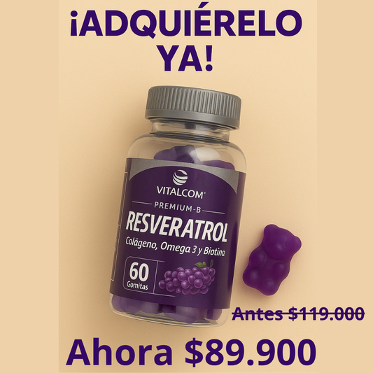 RESVERATROL +60 GOMITAS